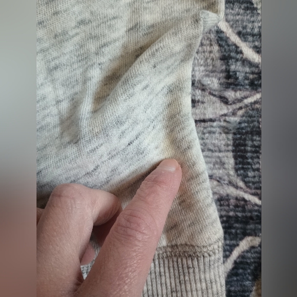 Hollister Women's Y2K Zip Hoodie XS Embroidered Patchwork Logo Preppy Boho - Picture 6 of 10